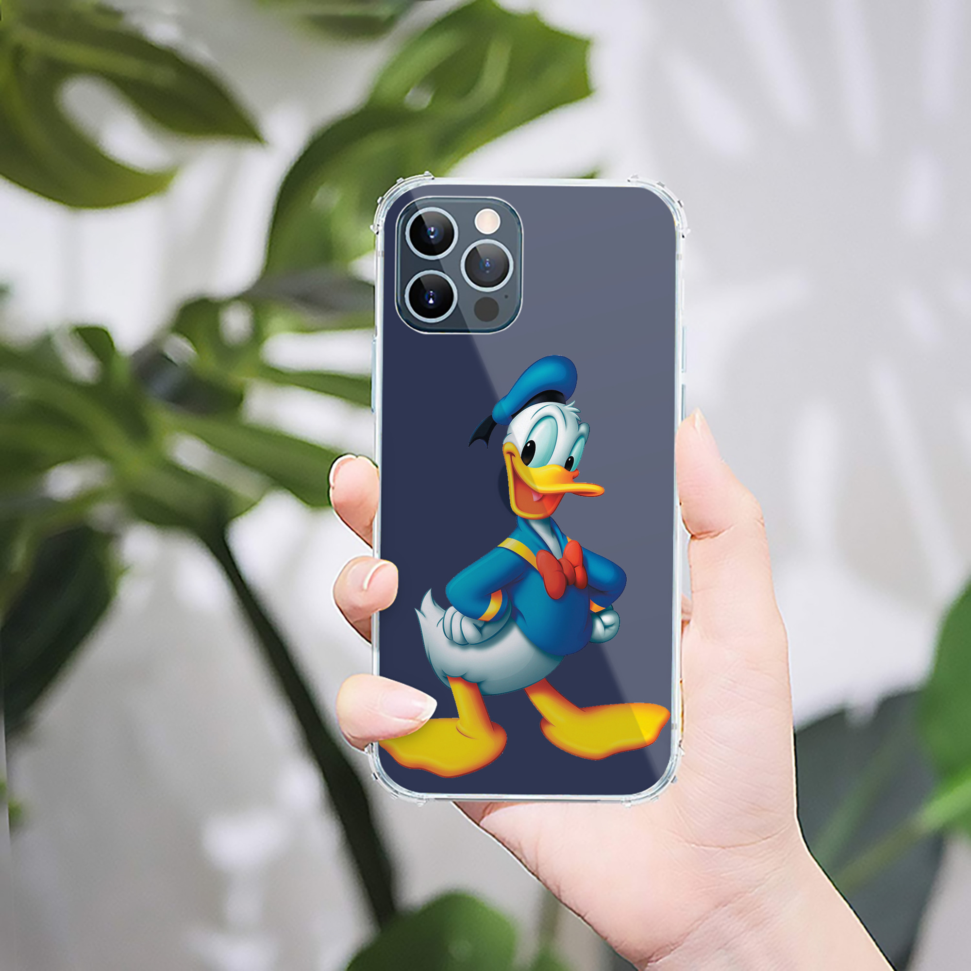 ミッキーマウス Mickey Mouse 【iPhone 12シリーズ対応】透明スマホケース（クリアソフトケース）